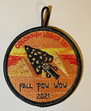 Colonneh Lodge 137 2021 Fall Pow Wow Patch Egypt BSA OA SHAC Order Of The Arrow picture