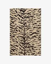 Tiger Print Beige/Brown Hand-Tufted Rug Carpet For living room Home decor Rugs picture