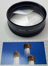 Hoya 52mm Multi Image Figure 3F Lens Filter MULTIVISION 3 Face Multiple 52 mm 52 picture