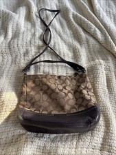 Coach Tan Shoulder Bag With Two Handles  picture