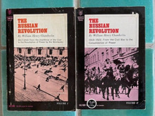 The Russian Revolution I: 1917-18 & II: 1918-21   W. Chamberlin Grossets PB 1974 picture