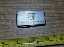 Vintage JSL Co Carolina Notions Sewing Thread Advertising Money Clip picture