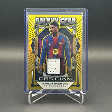 2025-26 Panini Obsidian Galaxy Gear - Gold Etch - Marcus Rashford - GG-MR /10 picture
