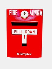 Simplex2099-9754 Pull Station Fire Alarm Wall Mount NoKey Same Day  picture