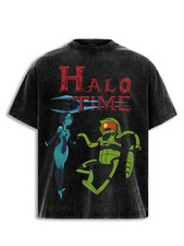 Halo Time Vintage T-shirt Gamer Graphic T-Shirt picture