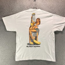 Vintage Corona Extra Shirt Mens L 90s Y2K Retro Beer Hippie Streetwear Beer picture