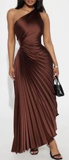 Belle Satin Maxi Dress - Fashion Nova picture