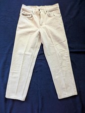 Levi's 562 Jeans VTG 1990s Beige Tan Student Size 29 x 28 Loose Fit Made in USA picture