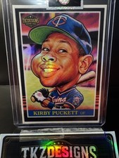 2026 Tkzdesigns Throwback Rookie Kirby Puckett Caricature KP1 picture