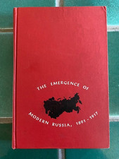 The Emergence of Modern Russia 1801-1917 by Sergei Pushkarev 1966 HC picture