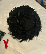 Vintage Feather adorned hat picture
