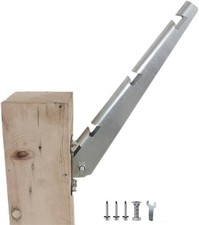 Barbed Wire Arm Extend Arm Galvanized Steel For Flat Wooden Fence 12