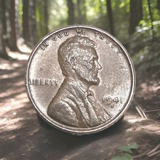 * 1941 S Lincoln Wheat Cent/ Penny ☆   picture