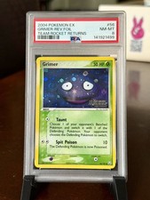 *SWIRL* Grimer PSA 8 - 56/109 - Reverse - EX Team Rocket Returns - LOW POP picture