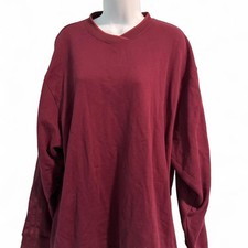 Adidas x Ivy Park Maroon Long Sleeve Crewneck Sweatshirt Size L  NWT picture