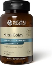 Nature's Sunshine Nutri-Calm Herbal Stress Relief 100 Coun (Pack of 1)  Exp 2028 picture