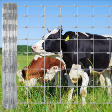 NEW 4FT 5FT 6FT x 328FT Galvanized Livestock Fence Cattle Deer Goat  picture