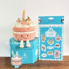 AUTHENTIC❗️Jellycat Melbie Peach Cake NWT- China Exclusive- SHIPS SAME DAY picture
