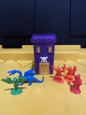 VINTAGE Arco Dragons'n Monsters Skull Turret Playset Rare picture