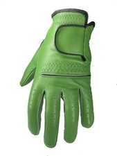 ****New**** Mens Parrot Green ALL Leather Cabretta Golf Gloves (Left Hand) picture