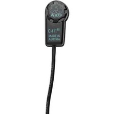 AKG C411 PP | Ultralight Vibration Pickup with Standard XLR Connector picture