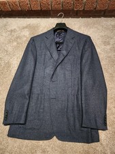 CANALI 1934 Kei Unstructured  Sportcoat w Patch Pocket 46R (56 R Euro) Blue picture