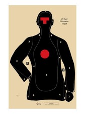 Chltargets Official Nra B-21E Target 21 Yard Target Shooting Paper Targets picture