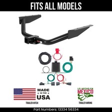 07-12 Dodge Nitro Trailer Hitch 4Way Wiring Harness Kit Fits All Models Curt picture