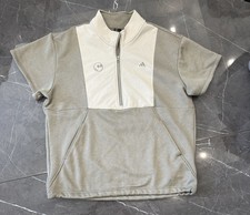Malbon Golf Adidas 1/2 Zip Short Sleeve Pullover Oliver Large RARE NWOT picture