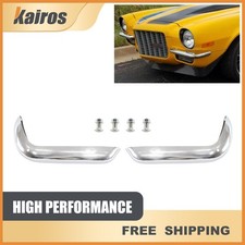 Pair(2) Front Split Bumpers Rally Sport For 1970-1973 Chevrolet Camaro RS picture