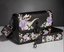 EXCLUSIVE Loungefly Nightmare Before Christmas Zero Floral Pumpkin Crossbody NWT picture