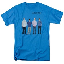 Weezer 1994 album Weezer Band Shirt Classic Royal Blue Unisex S 5XL picture