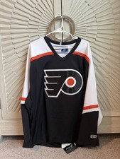 Vintage NHL Philadelphia Flyers CCM Jersey XL Black 90's & 2000's Design - NWT picture
