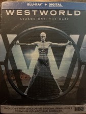 Westworld: Season One: the Maze (Blu-ray, 2016) Collectors Booklet Brand New picture