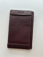 Levenger Pocket Planner, Used Brown Leather picture