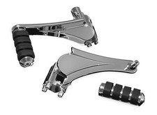 Kuryakyn Adjustable Passenger Pegs Chrome #4353 Harley Davidson picture