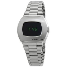Hamilton American Classic PSR Quartz Digital Black Dial Men's Watch H52414131 picture