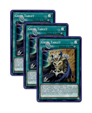 Yugioh Grief Tablet MZTM-EN032 (SR)1st Ed 3x 