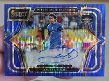 2025 Select Fifa Andrea Pirlo Blue Pulsar Autograph picture