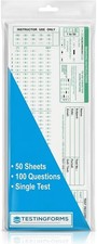 Testing Forms 882-E Scantron Compatible TEST-100E 50 Sheet Pack picture