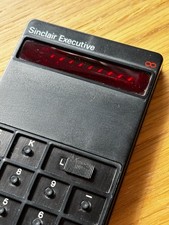 Sinclair Executive Calculator 1973 LED Calculator Case Instructions Mk3 Vintage picture