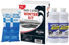 Swimming Pool Winter Kit POWER Powder & Liquid Winterizer 20,000 gallon * picture