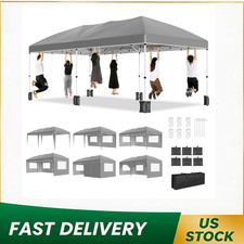 Pop Up Canopy 10x10ft 10x20ft Canopies Shelter Tent Sidewall Outdoor Event picture