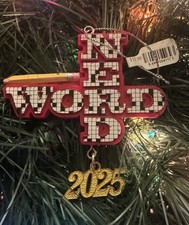 2026 Hallmark Scrabble Word Game Christmas Tree Ornament, New w Tag picture