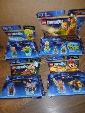 Lego Dimensions Pack Lot of 4 #71237, #71206, #71220,#71222 new Damaged Box picture