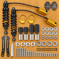 Remote Reservoir Suspensions Shocks For Harley Touring Glide Road King 2014-2025 picture