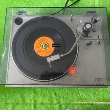 Vintage 1978-1980 Sanyo TP-1012 Direct Drive Turntable Auto Return Tested Works picture