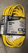 Southwire Heavy Duty 50 ft (15.2 m) 120 V Outdoor Extension Cord - Yellow picture