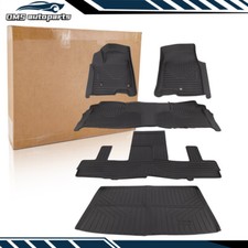 Car Floor Mats Liners Rubber Carpet All Weather For 2021-2025 Chevrolet Tahoe 5x picture