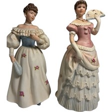 2 pcs VTG Homco Figurines 